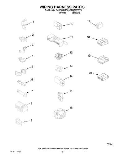 WIRING HARNESS PARTS