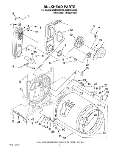 BULKHEAD PARTS