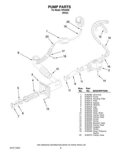 PUMP PARTS