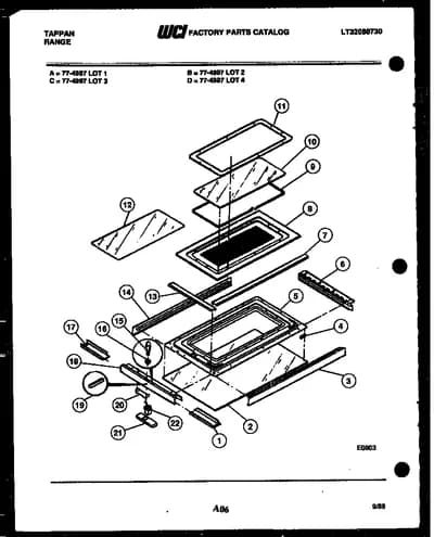 TOP DOOR PARTS