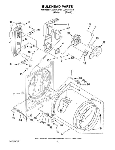 BULKHEAD PARTS