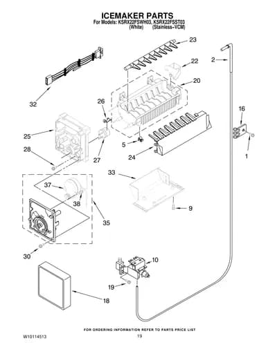 ICEMAKER PARTS