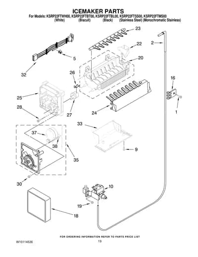 ICEMAKER PARTS