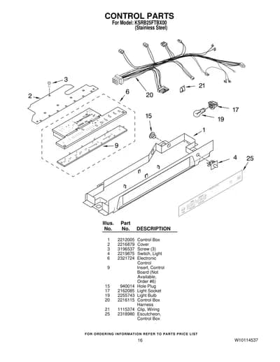 CONTROL PARTS