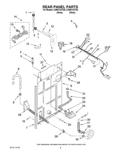 REAR PANEL PARTS