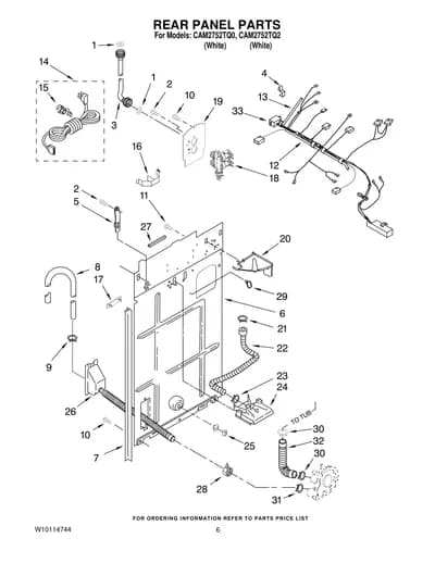REAR PANEL PARTS