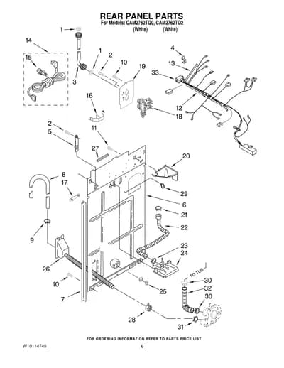 REAR PANEL PARTS