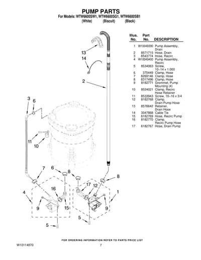 PUMP PARTS