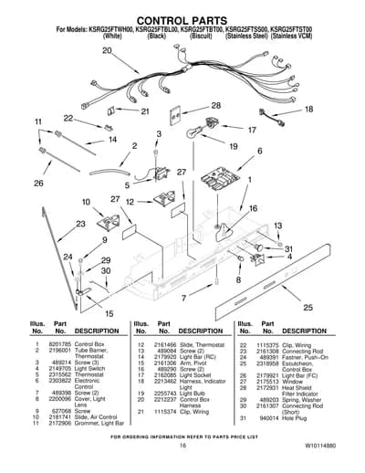 CONTROL PARTS