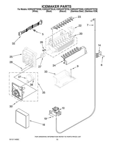 ICEMAKER PARTS