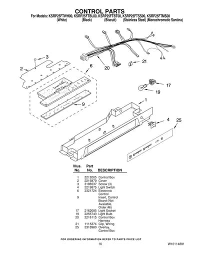 CONTROL PARTS