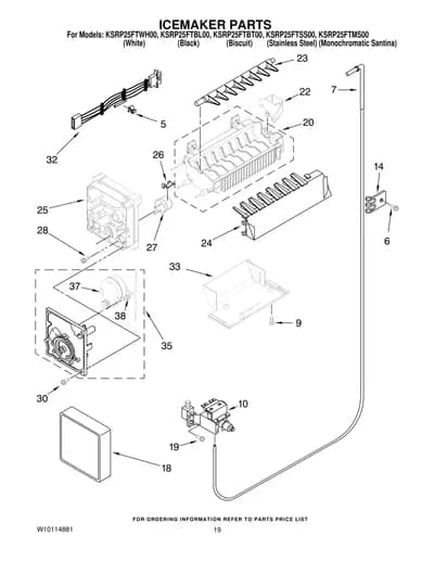 ICEMAKER PARTS