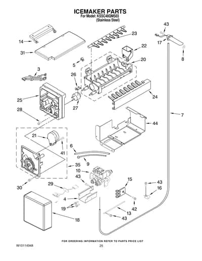 ICEMAKER PARTS