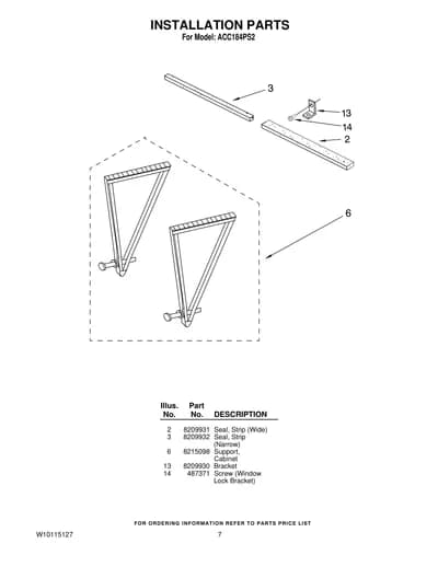 INSTALLATION PARTS