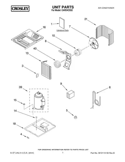 UNIT PARTS