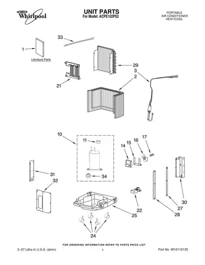 UNIT PARTS