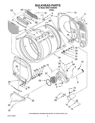 BULKHEAD PARTS
