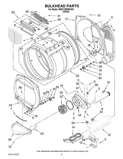 BULKHEAD PARTS