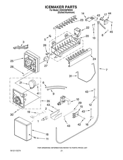 ICEMAKER PARTS