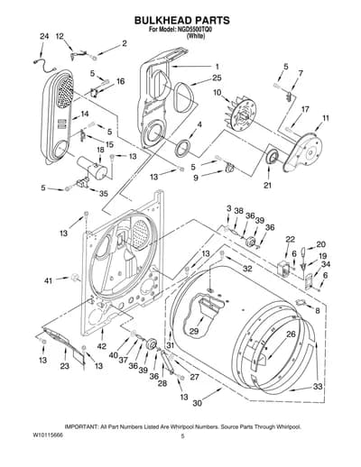 BULKHEAD PARTS