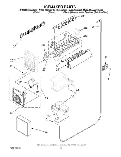 ICEMAKER PARTS