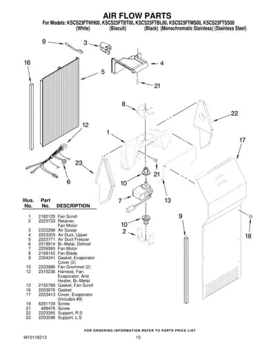 AIR FLOW PARTS