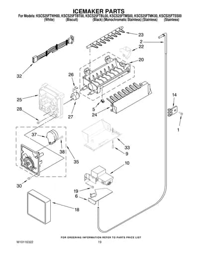 ICEMAKER PARTS