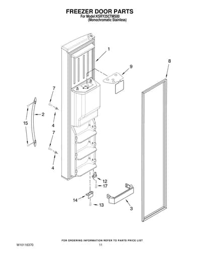 FREEZER DOOR PARTS