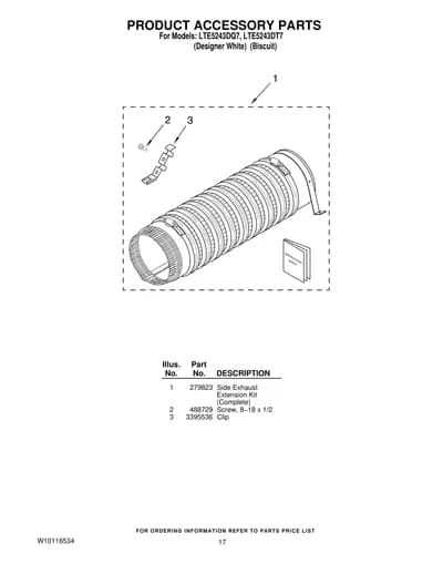 PRODUCT ACCESSORY PARTS