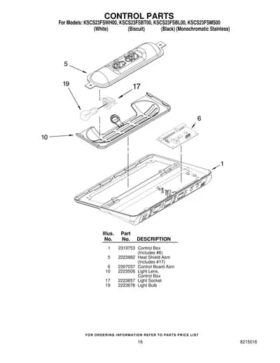 CONTROL PARTS