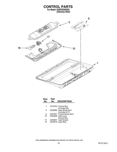 CONTROL PARTS