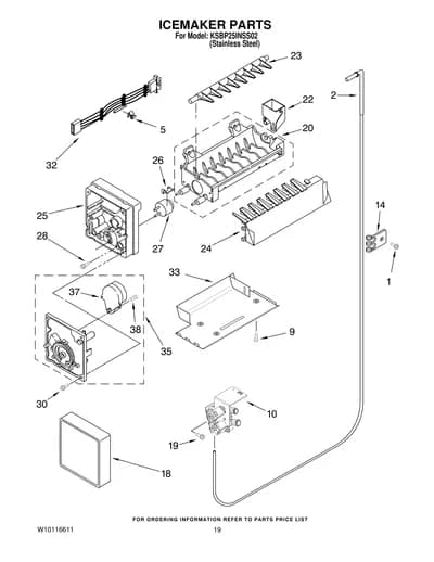 ICEMAKER PARTS