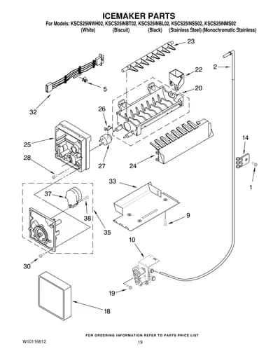 ICEMAKER PARTS