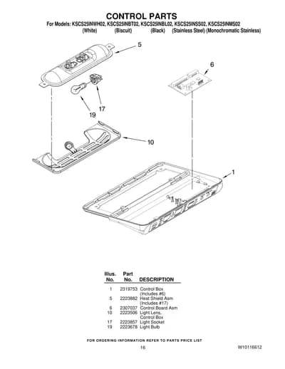 CONTROL PARTS