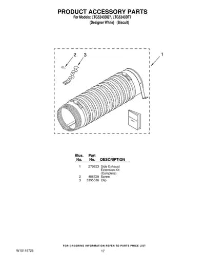 PRODUCT ACCESSORY PARTS