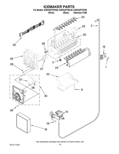 ICEMAKER PARTS