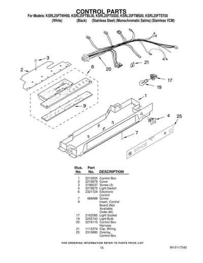 CONTROL PARTS