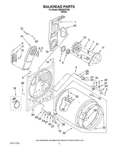 BULKHEAD PARTS
