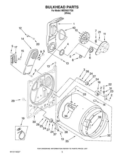 BULKHEAD PARTS