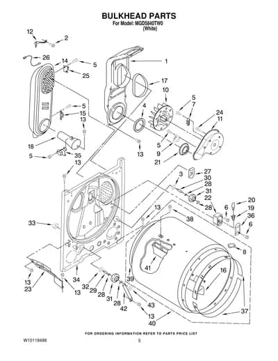 BULKHEAD PARTS