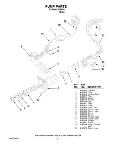 PUMP PARTS