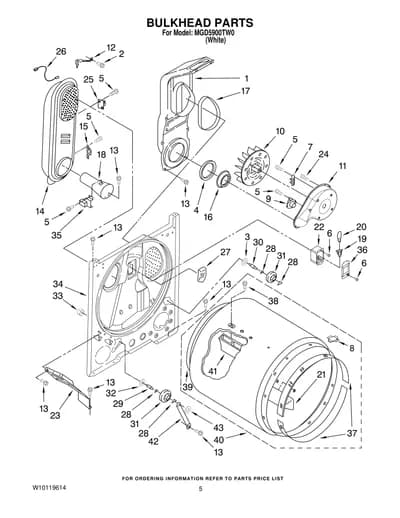 BULKHEAD PARTS