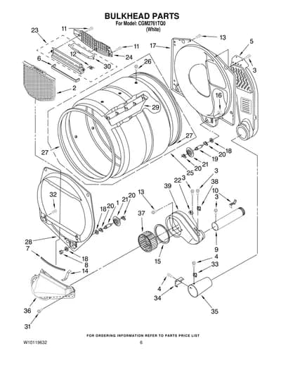 BULKHEAD PARTS