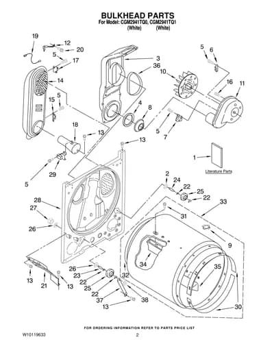 BULKHEAD PARTS