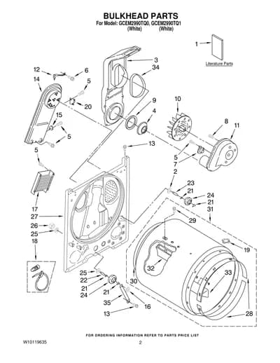 BULKHEAD PARTS