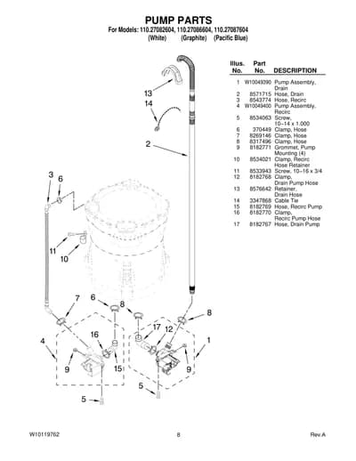 PUMP PARTS