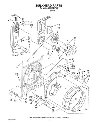 BULKHEAD PARTS