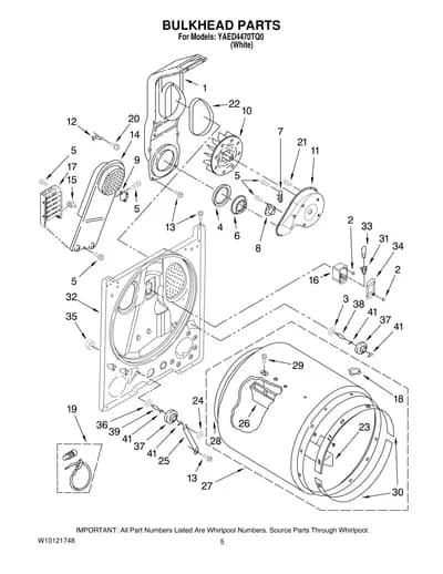 BULKHEAD PARTS