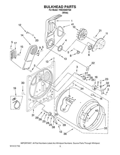 BULKHEAD PARTS