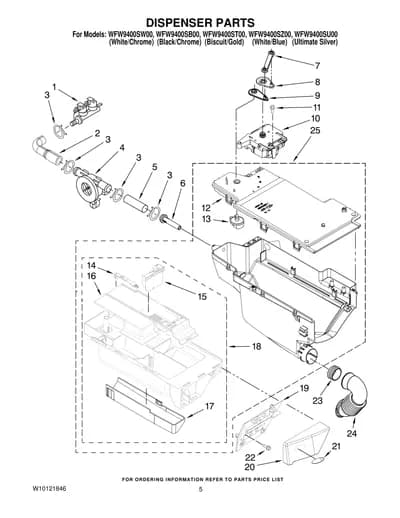 DISPENSER PARTS